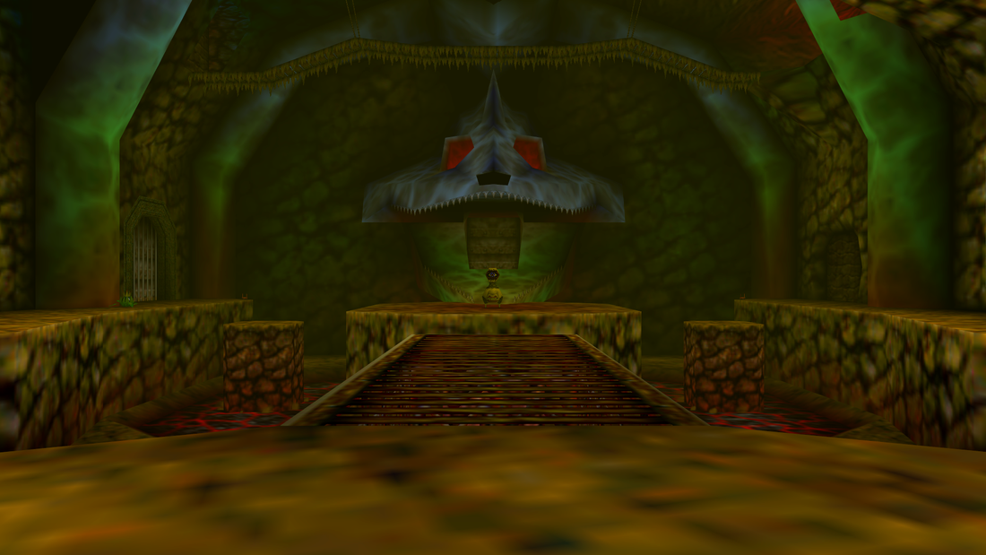 Ocarina of Time Walkthrough {Dodongo's cavern.}